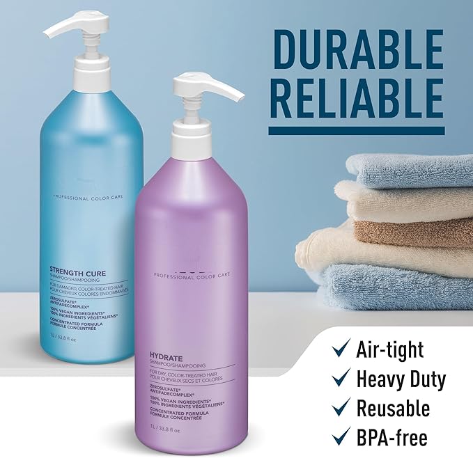 Pump Dispenser for Pureology Shampoo and Conditioner 33.8 oz Bottles [Package Includes 1 Pump]