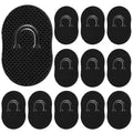 Portable Plastic Massage Hair Brushes and Combs Set - Scalp Massager, Beard Brush, Pet Grooming Brushes for Home and Travel (12Pack)
