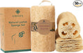 5‑Pack (6") Natural Loofah Sponge, Exfoliating Body Scrubber for Shower, Luffa Sponge, Bath & Kitchen – Plant-Based