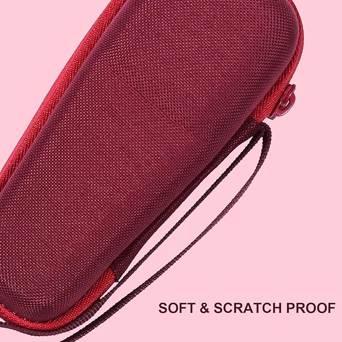 co2CREA Hard Carrying Case Compatible with NågraCoola CLIE 2 1 Sonic Facial Cleansing Brush (Berry)