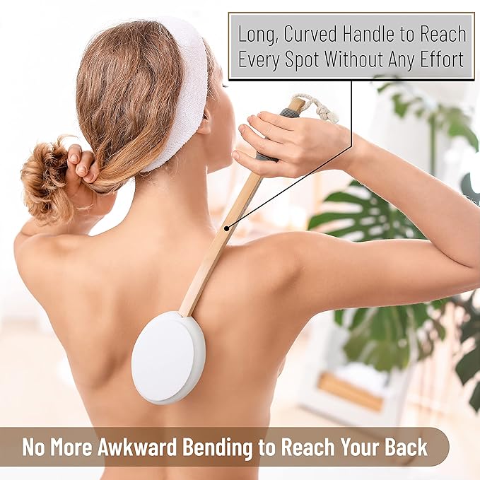 Slick- Lotion Applicator, 17 inch, Applicators for Your Back, Back Applicator Lotion, Certified Organic, Easy Reach Washable, Applicators, Self Tanner For All Skin Tone