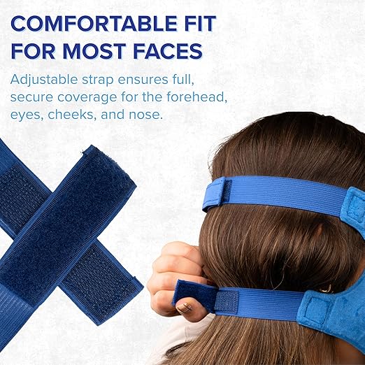 LIFE WORKS Gel Bead Blue Face Mask