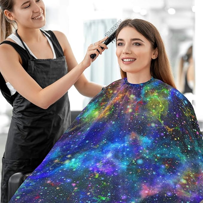 Stylish Barbershop Salon Barber Cape Haircut Cape Salon Apron Unisex Hair Cutting Apron for Men Women