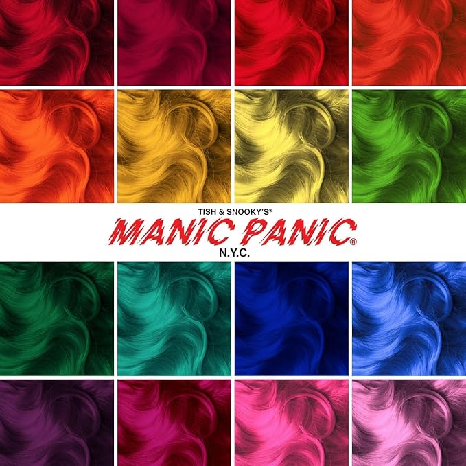 MANIC PANIC Dye Tool Kit - Hair Dye Brush + Comb Applicator, Hair Cap & Latex-Free Gloves - Reusable & Easy to Clean - Accessories for DIY & Salon Coloring (3 Piece Set)