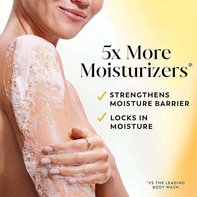 Olay Body Wash for Women, Ultra Moisture, 24/7 Moisture Barrier Repair, Hydrating Formula for Visibly Healthy Soft Skin, Vitamin B3 & Hyaluronic Blend, For All Skin Types, Shea Butter Scent, 29 fl oz
