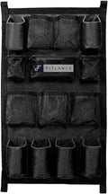 Equine Long Trailer Door Caddy - Horse Trailer Door Caddy Grooming Bag Stall Organizer - Horse Equipment Trailer Door Caddy Storage Bag - Trailer Grooming Bag Door Caddy Organizer