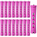 60 Pcs Perm Rods for Long Hair, Cold Wave Perm Rods Set for Women's Long & Short Plastic Curling Rollers for Hair Curling and DIY Hairdressing Styling Tool（0.75 x 3.22 inches）