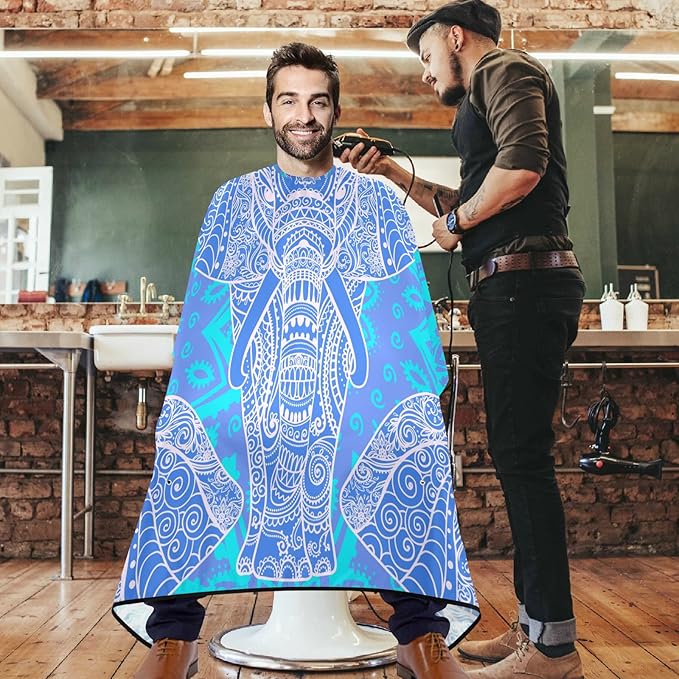 Stylish Barbershop Salon Barber Cape Haircut Cape Salon Apron Unisex Hair Cutting Apron for Men Women