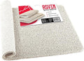 Asvin Soft Textured Bath, Shower, Tub Mat, 24x16 Inch, Phthalate Free, Non Slip Comfort Bathtub Mats with Drain, PVC Loofah Bathroom Mats for Wet Areas, Quick Drying