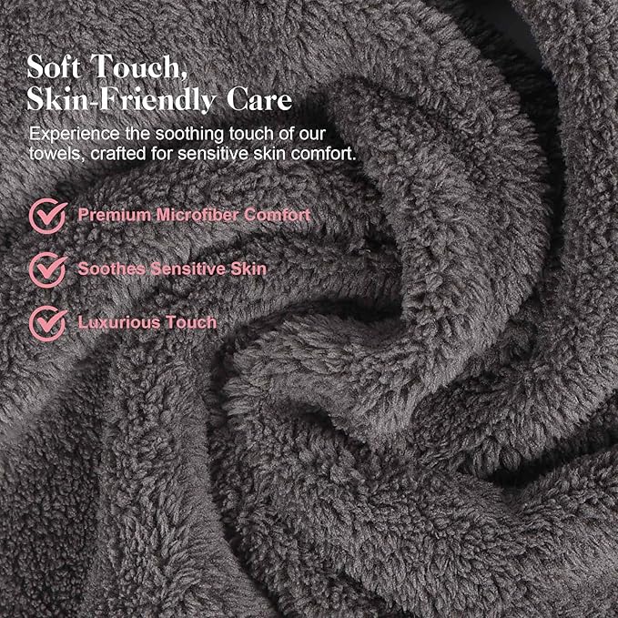 6 Pack Facial Towels for Estheticians Soft, Spa Towels for Facial, Comfortable Extra Thick Massage Face Towels, Professional Esthetician Equipment