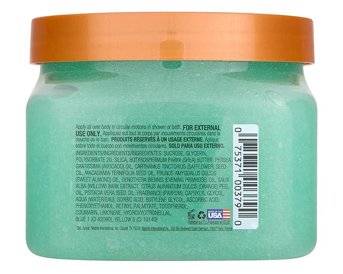Tree Hut Aurora Nights Shea Sugar Scrub, Exfoliating, Hydrating & Moisturizing Body Scrub with Shea Butter & Nourishing Essential Oils, Smooth & Soften Skin, 18 oz