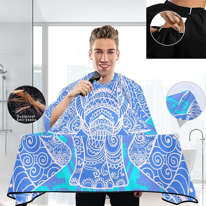 Stylish Barbershop Salon Barber Cape Haircut Cape Salon Apron Unisex Hair Cutting Apron for Men Women