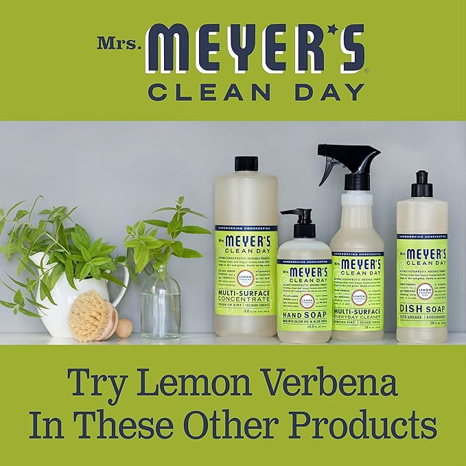 Mrs. MEYER'S Foaming Hand Soap, Lemon Verbena,10 fl oz (Pack of 6)