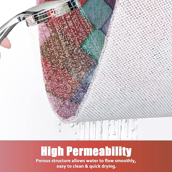 Shower Mat Non-Slip, 24x 24 Inch Square, Soft Comfort Bath Mats with Drainage Holes, PVC Loofah Massage Shower Floor Mat for Shower, Bathroom, Wet Areas, Quick Drying