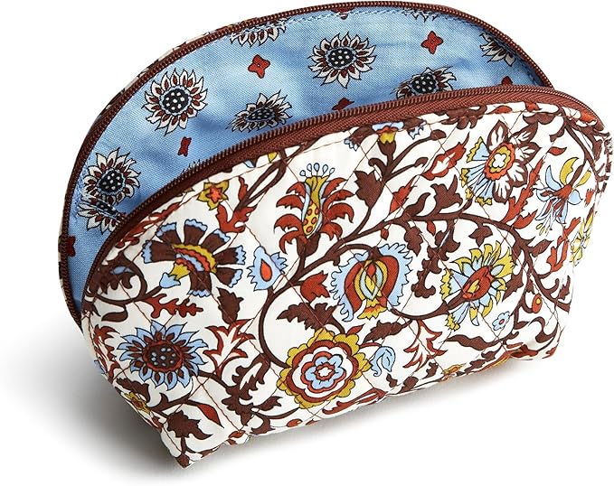 Premium Cotton Mini Dome Cosmetic Makeup Bag
