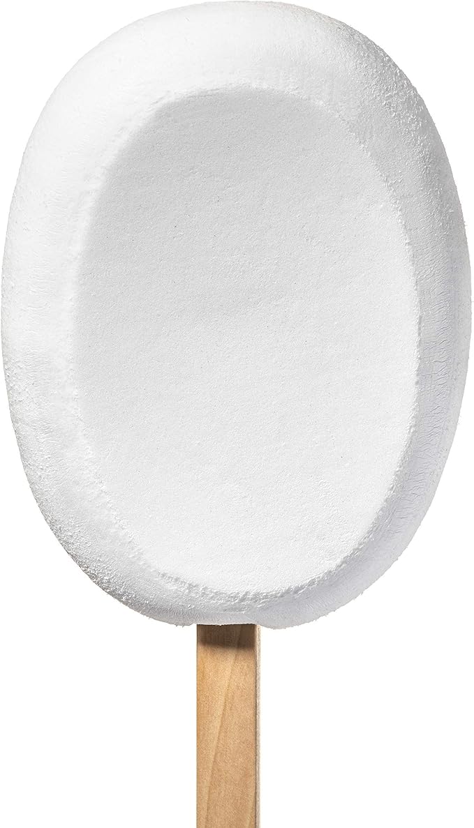 Lotion Applicator for Your Back, Legs, Feet - Sunscreen Applicator - Long Curved Easy Reach Wooden Handle Body Brush for Suntan, Sunless Self-Tanning, Skin Cream, Acne, Body Wash - Elderly Aid