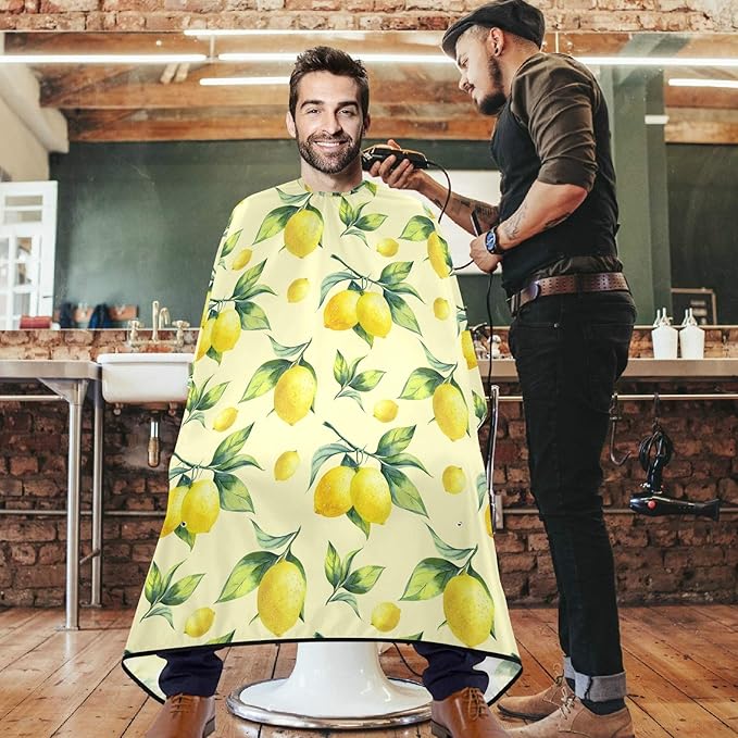 visesunny Professional Barber Cape Polyester Hair Cutting Salon Cape Apron Anti-Static Beard Bib Grooming Apron