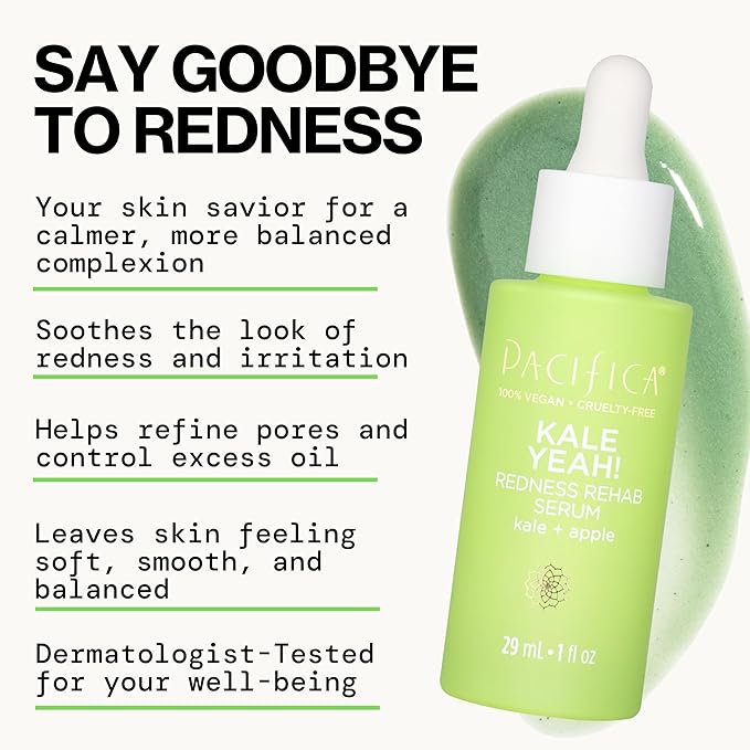 Pacifica, Serum Rehab Redness Kale Yeah, 1 Fl Oz