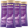 Caress Black Orchid & Patchouli Oil Body Wash, Hyaluronic Acid & Vitamin B3 for Moisturized, Silky Soft Skin, Long-Lasting Exotic Fragrance, 20 fl oz (4 Pack)