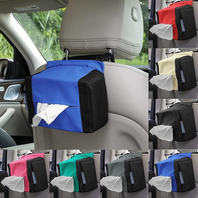 FH Group E-Z Travel™ Napkin Tissue Dispenser Holder Fits Most Cars, SUVs, Trucks, and Vans Mint