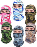 Xeoxarel 6 Pack Balaclava Ski Mask for Men/Women, Full Face Cover