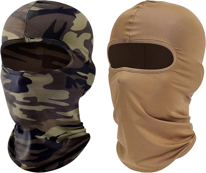 Ski Mask Balaclava Shiesty, 2 Pack Cold Winter Warm Windproof Motorcycle Neck Gaiter for Men/Women