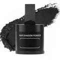 gowwim Root Touch up Powder, Instantly Gray Hair Cover up Hairline Powder for Women & Men Waterproof and Sweatproof Root Cover Up Long-Lasting for Thinning & Loss Hair (Black, 10g)