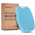 Silicone Body Scrubber - Anti Zinc Infused-Highly Elastic Bristles Exfoliating Body Scrubber for Shower Body,Cellulite Reduction,Blood Circulation - Azure