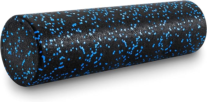 ProsourceFit High Density Foam Rollers Long, Firm Full Body Athletic Massage Tool for Back Stretching, Yoga, Pilates, Post Workout Muscle Recuperation