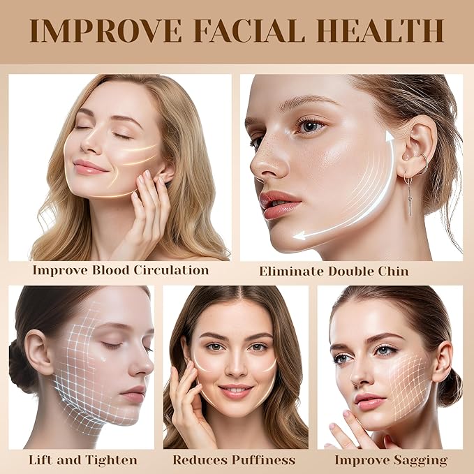 2026 New Lymphatic Contour Face Brush, Manual Lymphatic Drainage Massager, Natural Makeup Brushes with Durable Soft Bristles, Ergonomic Facial Cleansing Brush for Sculpting L