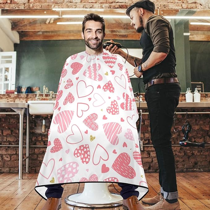 visesunny Professional Barber Cape Polyester Hair Cutting Salon Cape Apron Anti-Static Beard Bib