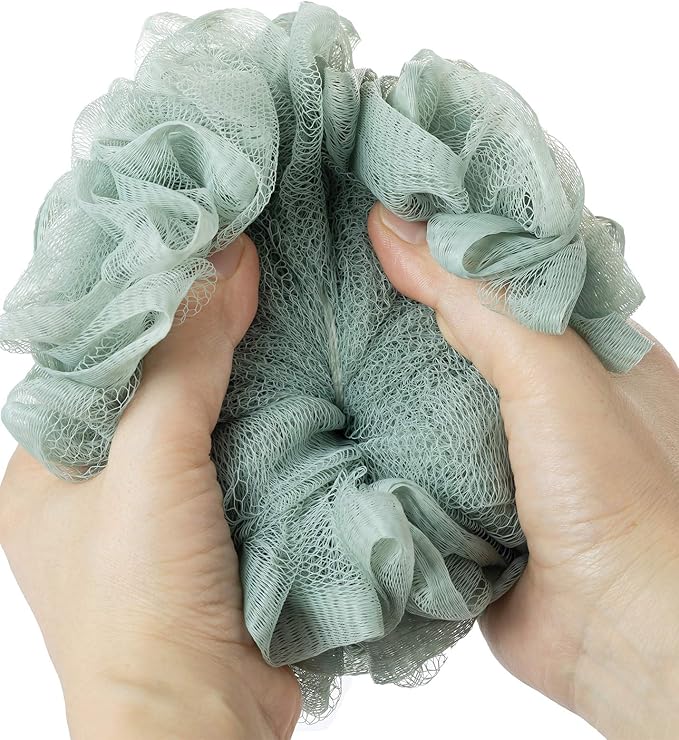 Bath Sponges, Shower Loofah for Body Exfoliation(1 pcs, Pink)