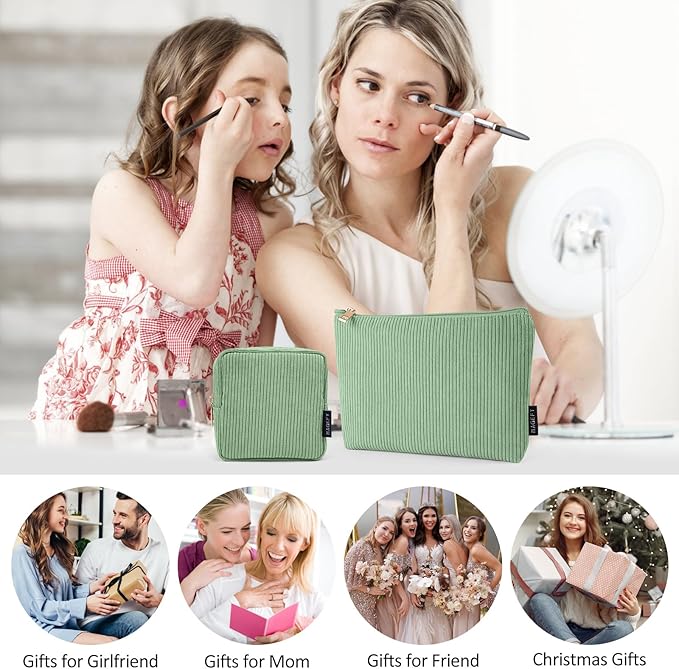 MAGEFY Makeup Bag Small Cosmetic Bag for Women