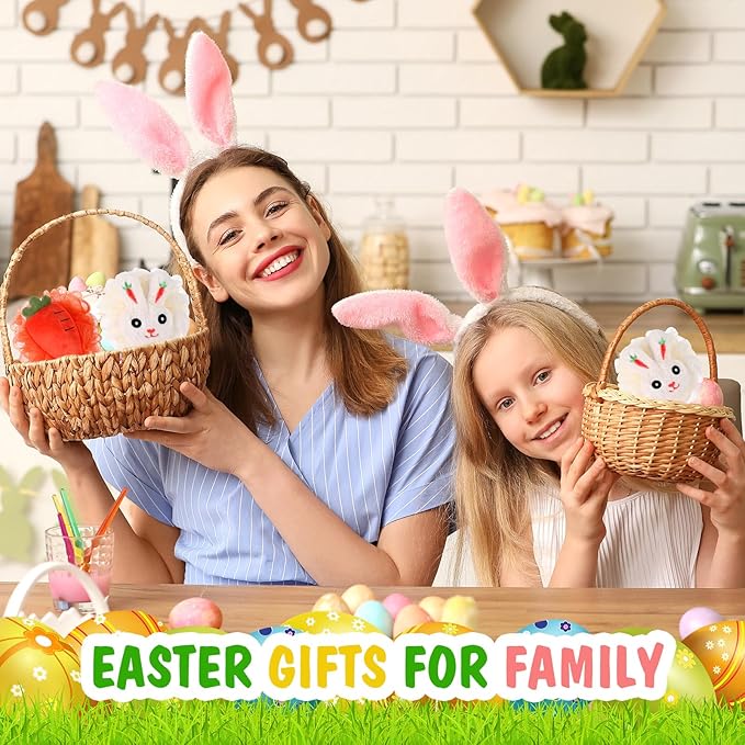 4 Pcs Rabbit Carrot Bath Loofah Sponge Cartoon Body Scrubber Loofah Soft Mesh Exfoliating Bath Scrubber Shower Ball for Shower Sponge Gifts Exchange Birthday Party