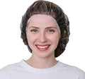 Unisex Polypropylene Bouffant Caps [100 | 1000 | BLACK | WHITE | BLUE | RED |ORANGE | GREEN | 21" | 24" | 28"]
