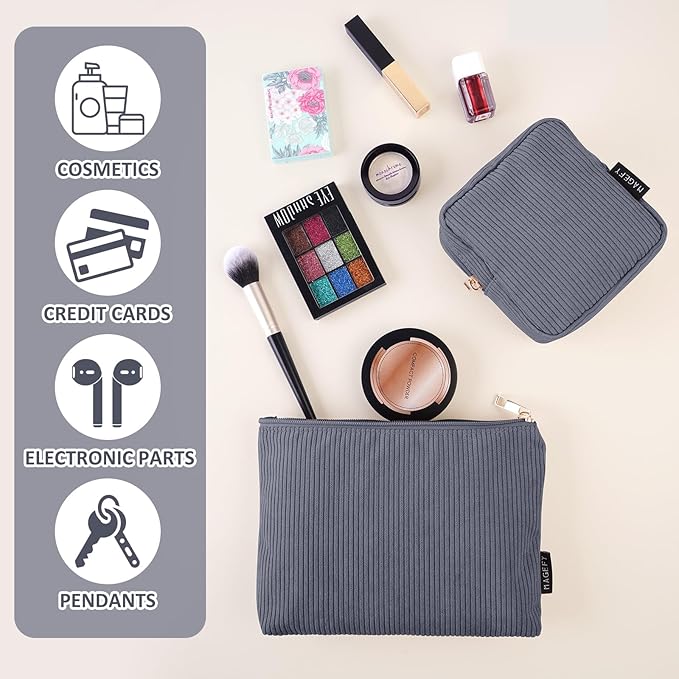 MAGEFY Makeup Bag Small Cosmetic Bag for Women