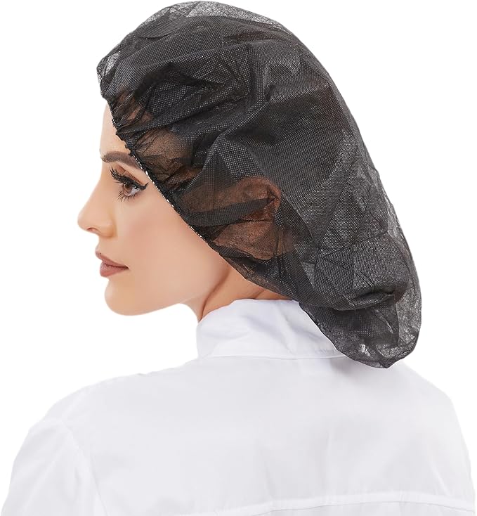 ZMDREAM Hair Nets Disposable Bouffant Cap for Food Service Beauty Latex Free