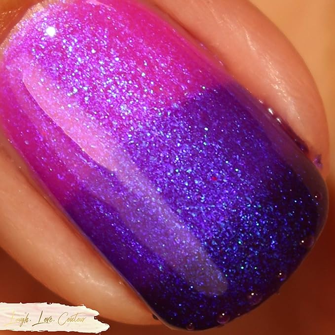 KBShimmer Aft Backwards Tri-Thermal Nail Polish - 0.5 oz Full Sized Bottle