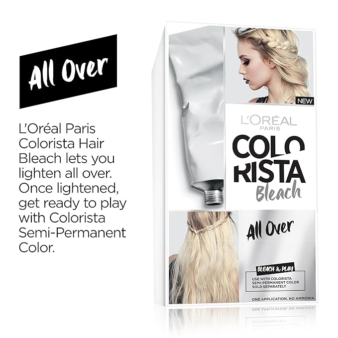 L'Oreal Paris Colorista Bleach, All Over (Pack of 2)