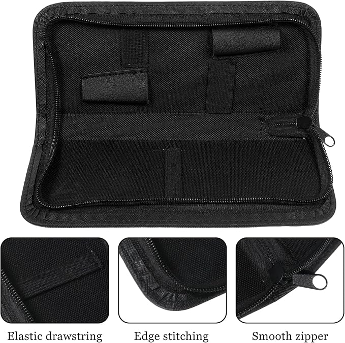 1 Piece Shear Case Hair Shear Scissors Bag Holder Scissor Cases for Hairstylists Professional Shears Holder for Foldable Comb and Scissors Hairdresse