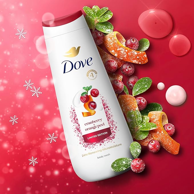 Dove Body Wash 3 Count Mixed Pack for Renewed, Healthy-Looking Skin Gentle Skin Cleanser with 24hr Renewing MicroMoisture