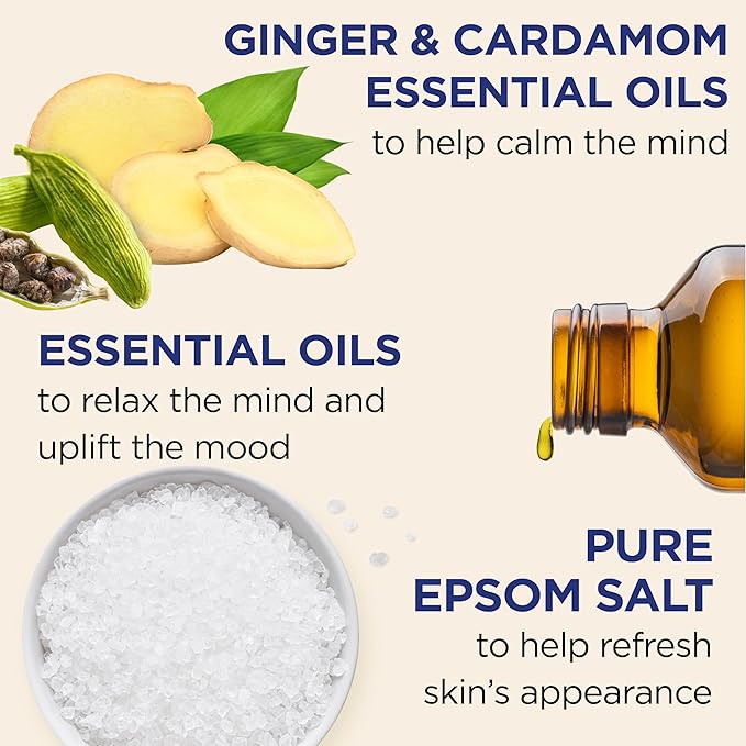 Dr Teal's Epsom Salt Magnesium Soak, Limited Edition Cozy Vanilla Season, 3lbs (Pack of 2)