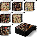 Bencailor 12 Pcs Pot Holders with Pocket Kitchen Hot Potholders Hot Pad Oven Mitts Cookie Bag Oven Gloves for Kitchen Gift Baking Cooking(Black,Mushroom)