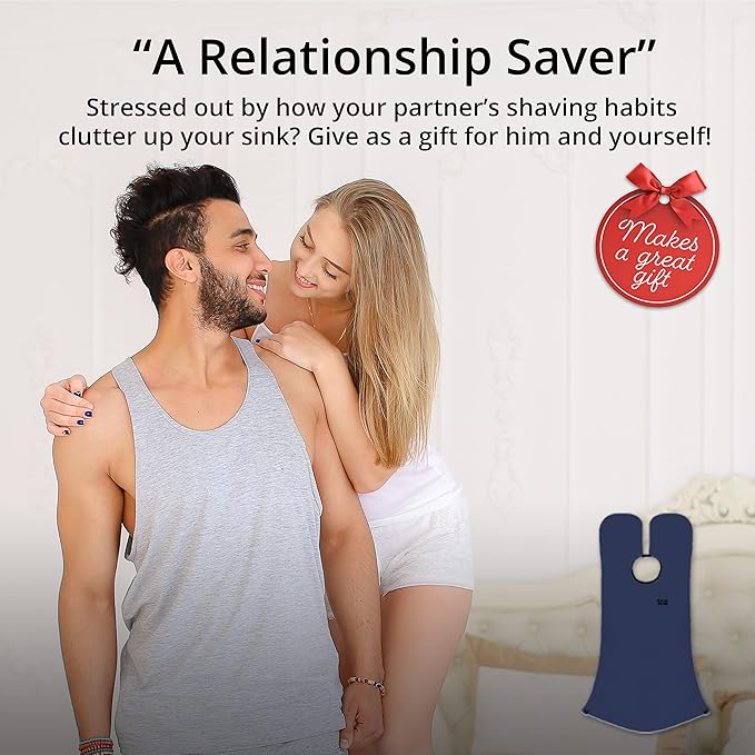 BEARD KING Beard Bib Apron - As Seen on Shark Tank – Gifts for Him, Stocking Stuffers for Men, Mens Gift