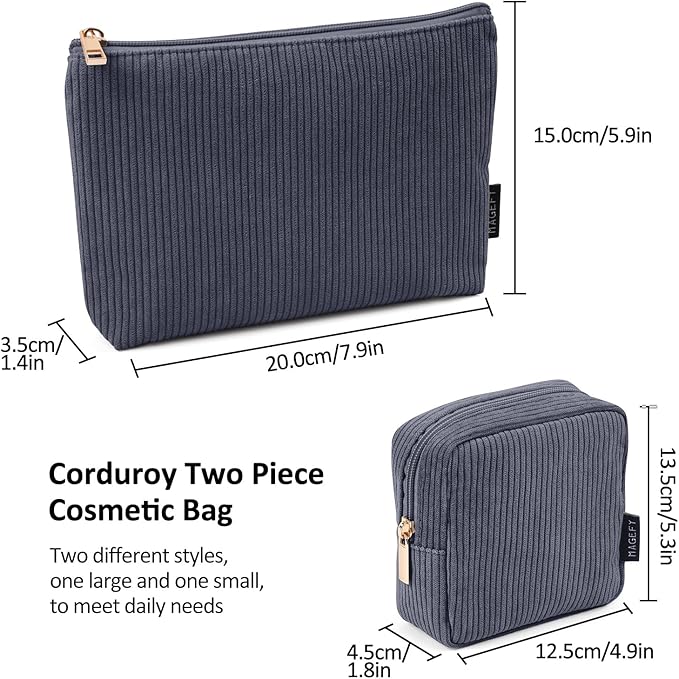 MAGEFY Makeup Bag Small Cosmetic Bag for Women