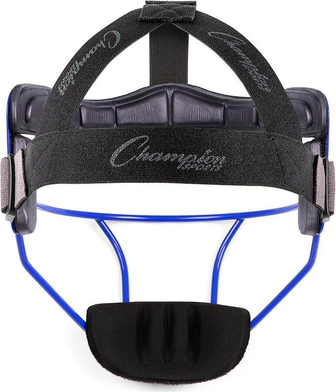 Champion Sports Steel Softball Face Mask – Durable Fielder’s Mask for Youth & Adults, Multiple Colors for Practice & Games