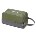 Yeiotsy Boys Toiletry Bag - Kids Travel Dopp Kit with Mesh Pockets, Compact Organizer for Gym, Camping, Hiking (Army Green)