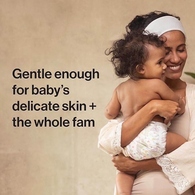 The Honest Company 2-in-1 Cleansing Shampoo + Body Wash, Gentle Enough for Baby, Dermatologist Tested, Tear-Free, Hypoallergenic, Fragrance-Free