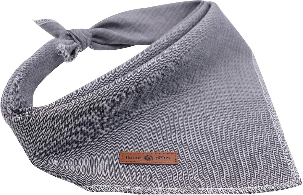 Lionet Paws Dog Bandana for Small Medium Large Dogs, Cat Dogs Kerchief Triangle Bibs Scarf for Girl or Boy