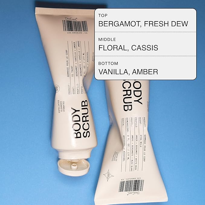 DedCool Body Scrub | 01 Taunt | Rice Powder, Kakadu Plum & Coconut Oil | Gentle Exfoliating Formula | Mini | 2 oz